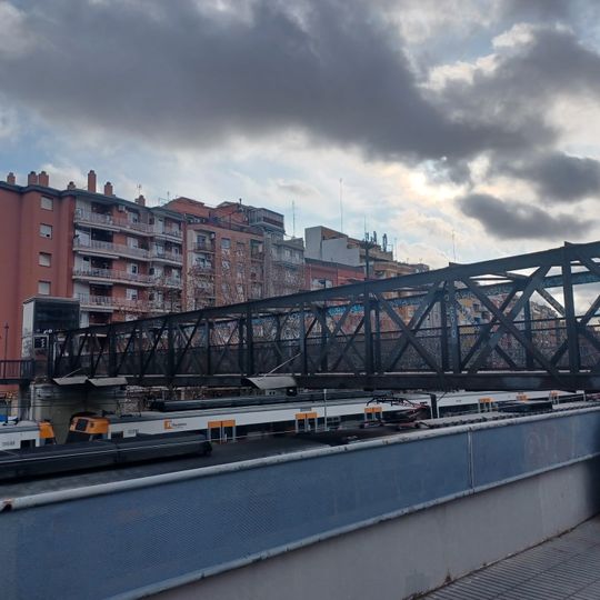 Passarel·la de l'estació de l'Hospitalet
