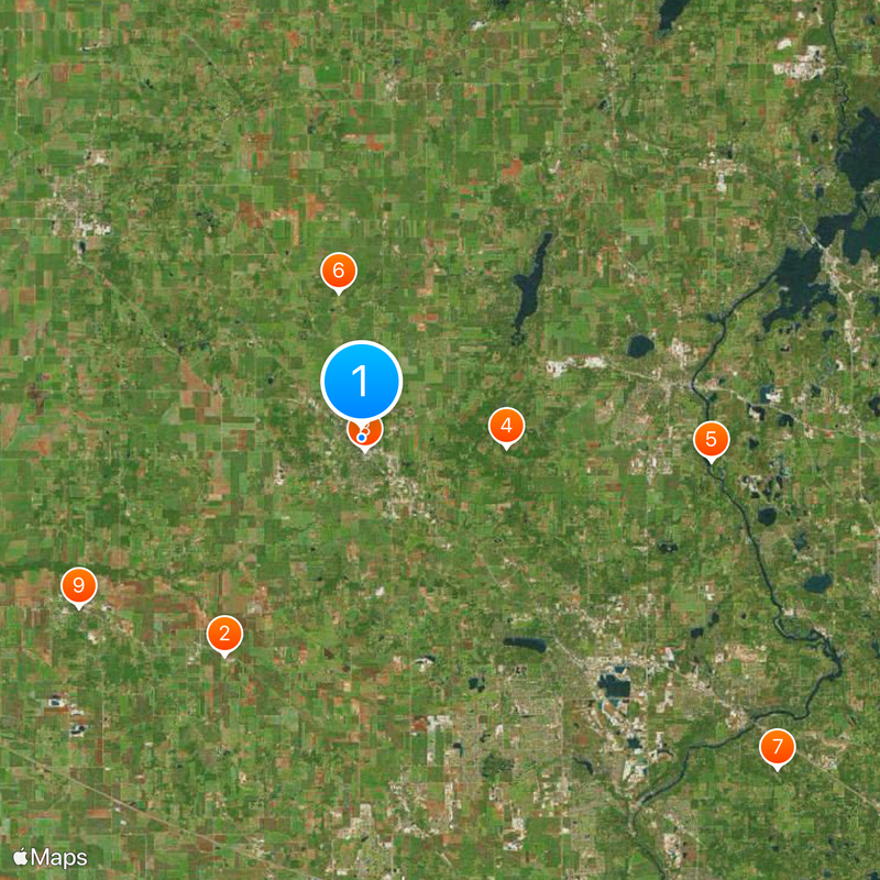 Condado de McHenry Mapa