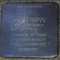 Stolperstein dedicated to Elise Heinemann