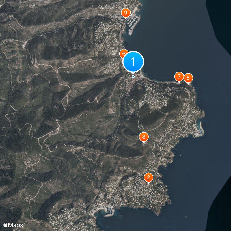 Théoule-sur-Mer Mapa