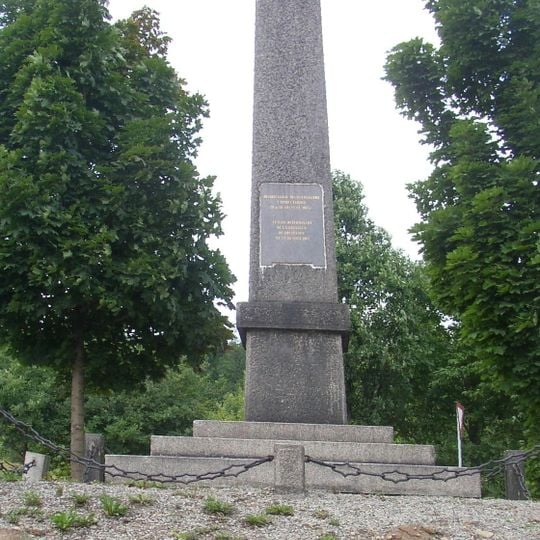 Památník zlomové situace během bitvy u Chlumce