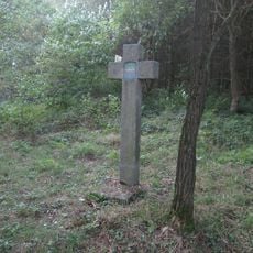 Kříž na křížové cestě u Počepic - 12. zastavení
