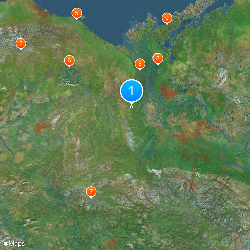 Dempster Highway Mappa
