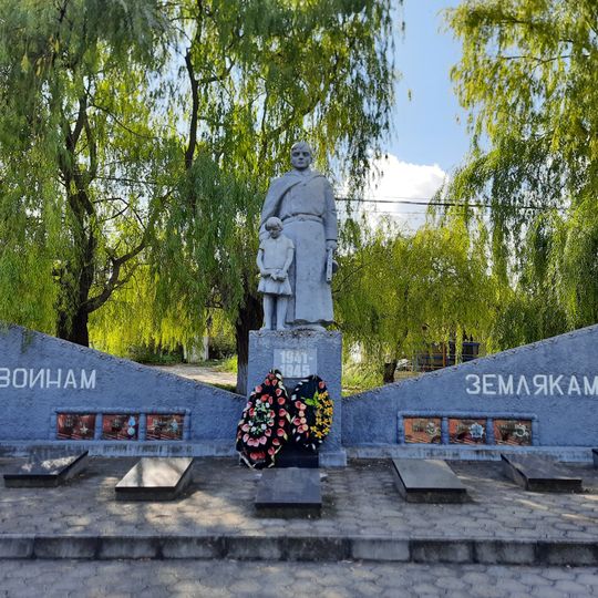 WWII memorial in Unguri