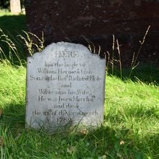 Hole Tomb Stone 2.5 Metres North Of Sowton Parish Church
