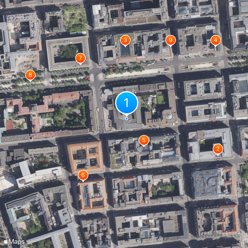 Komische Oper Berlin Map