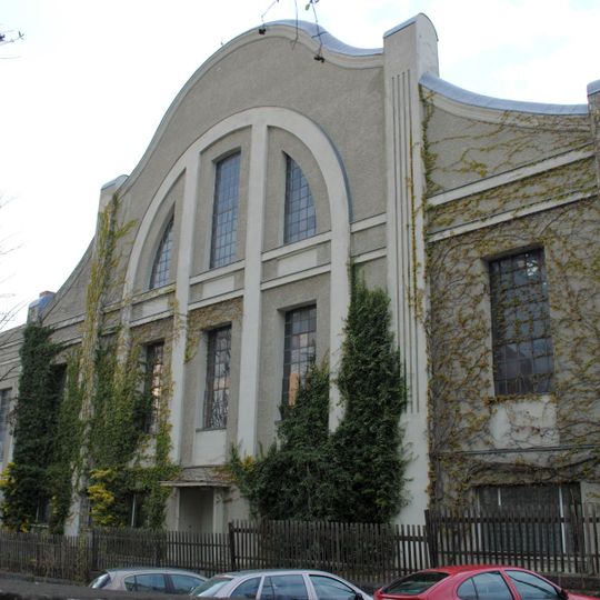 Halle der ehemaligen Vereinigten Glasschleif- und Polierwerke GmbH Marktredwitz