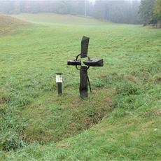 Kříž na západním okraji Lísky