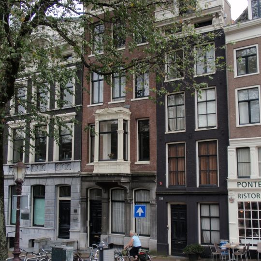 Pand met gevel onder rechte lijst