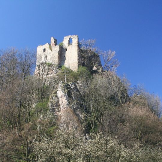 Hrad Lednica, palác hradný I.