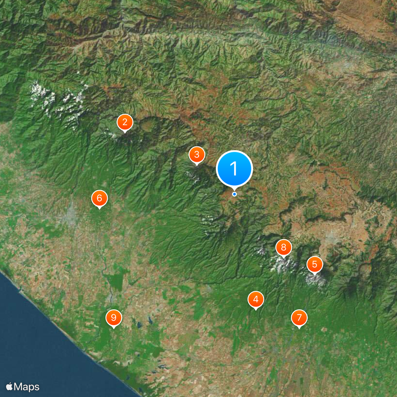 Departamento de San Marcos Mapa