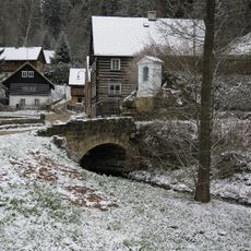 Stone bridge in Ráj