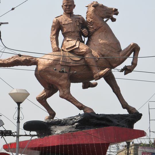 Statue de Subhas Chandra Bose