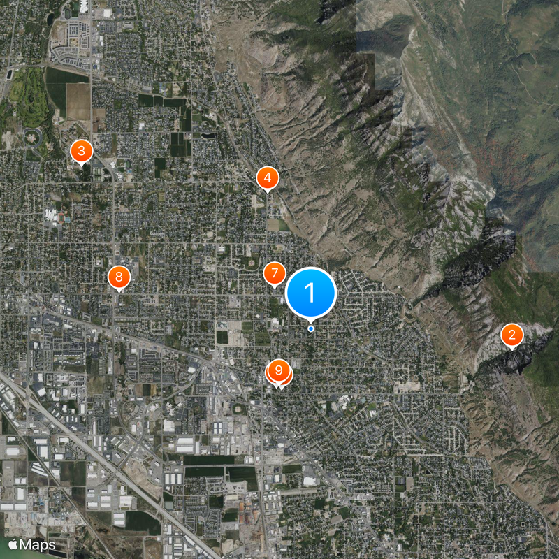 Pleasant Grove Carte