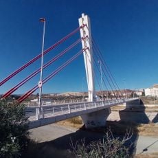 Puente atirantado sobre la Rambla de Albox