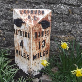 Mile Post Approximately Forty Metres South Of West Witton School