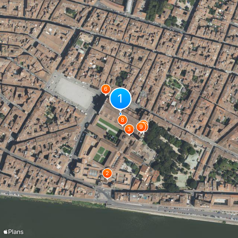 Basilica of Santa Croce Map