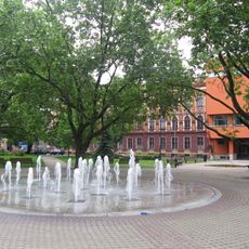 Fountain at Náměstí Československých legií