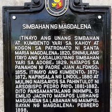 Church of Magdalena historical marker