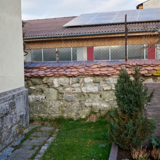 Friedhofsmauer Kirchgasse 10 in Bad Windsheim