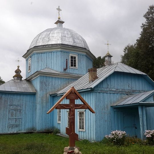 Church of Protection of the Holy Virgin in Vialikija Lazicy