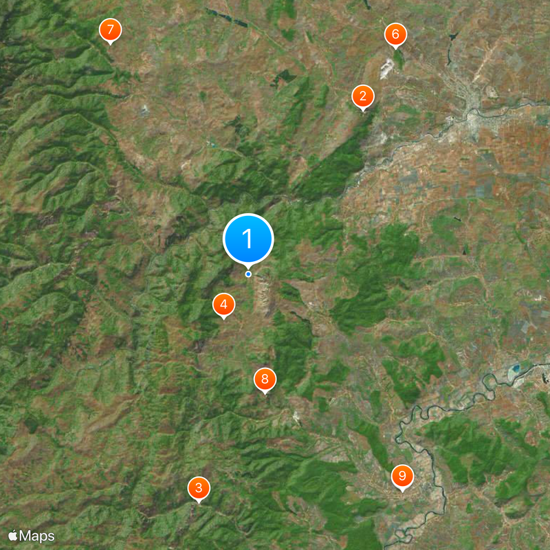 Rimetea Map