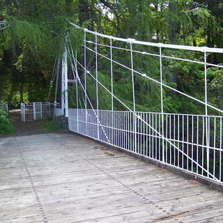 Crathie, Suspension Bridge