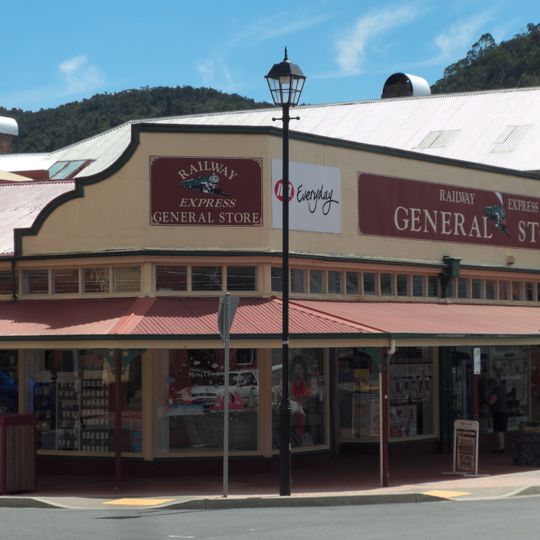 Railway Express General Store, Queenstown,Tasmania