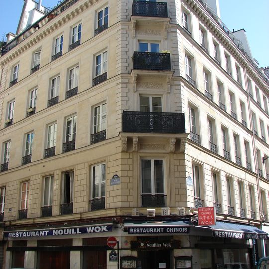 Immeuble, 14 rue Bertin-Poirée, 19 rue Jean-Lantier