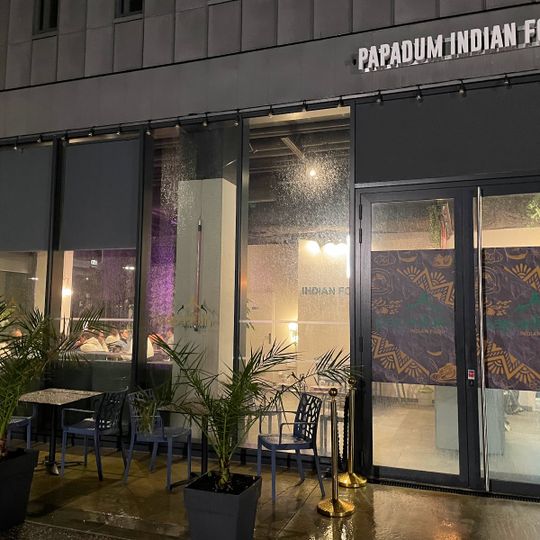 Papadum Indian food