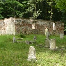 Ruins of the church in Ostrowite