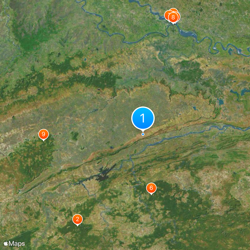 Rewa Ultra Mega Solar Map