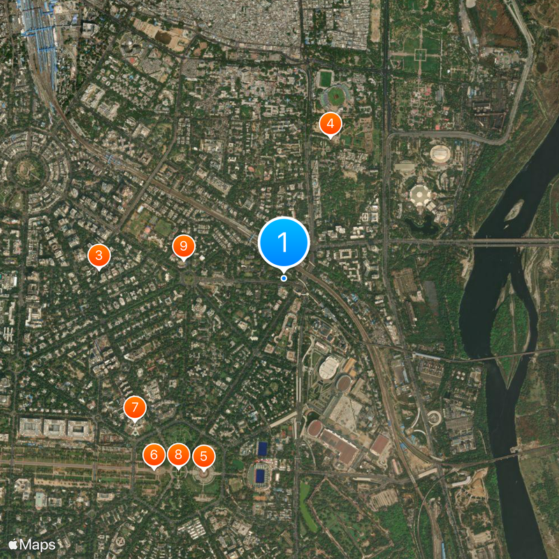 University Grants Commission Map