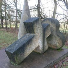 Socha Slza na Křížové cestě 21. století u Žireče