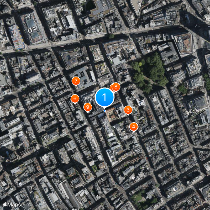 Studios Trident Carte