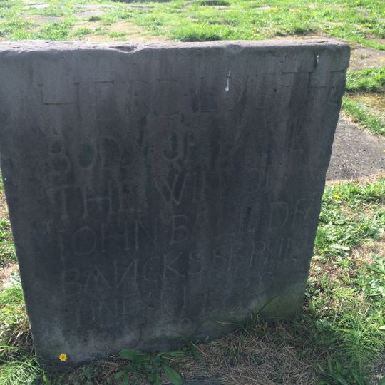Ball Monument Approximately 10 Metres South Of Chancel Of Church Of St Cuthbert