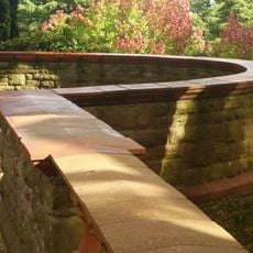 Terracing below Pavilion and Conservatories