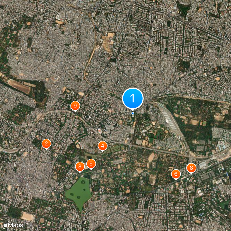 Orion East Mall Map