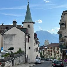 Old Town neighborhood of Montreux