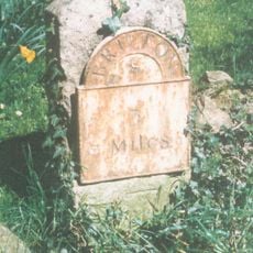 Milestone On Boundary Wall Of Horseshoe Farmhouse