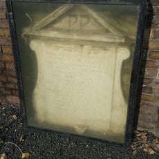 1733 Foundation Plaque In South Wall Of Novo Cemetery