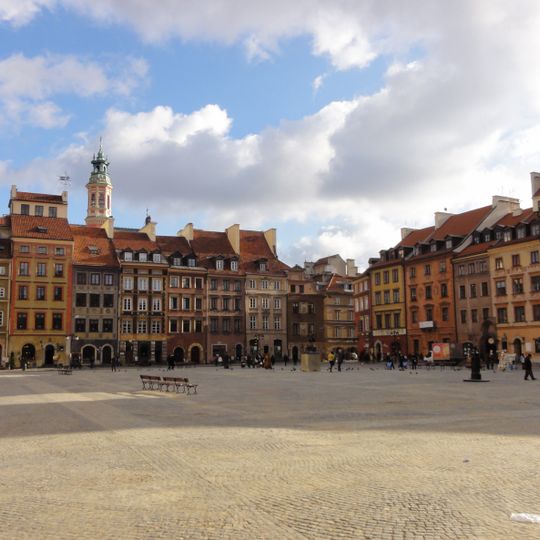 Rynek Starego Miasta - założenie urbanistyczne