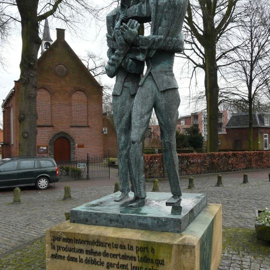 Statue of Vincent and Theo van Gogh
