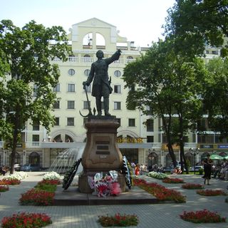 Monument to Peter I in Voronezh