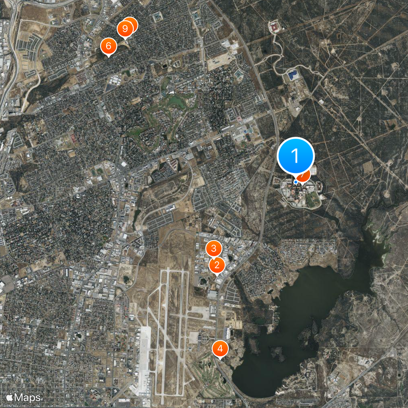 Texas A&M International University Map
