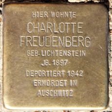 Stolperstein en memoria de Charlotte Freudenberg