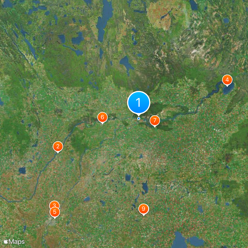 Saskatchewan River Map