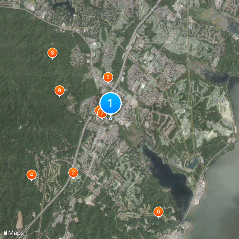 Dumfries Map