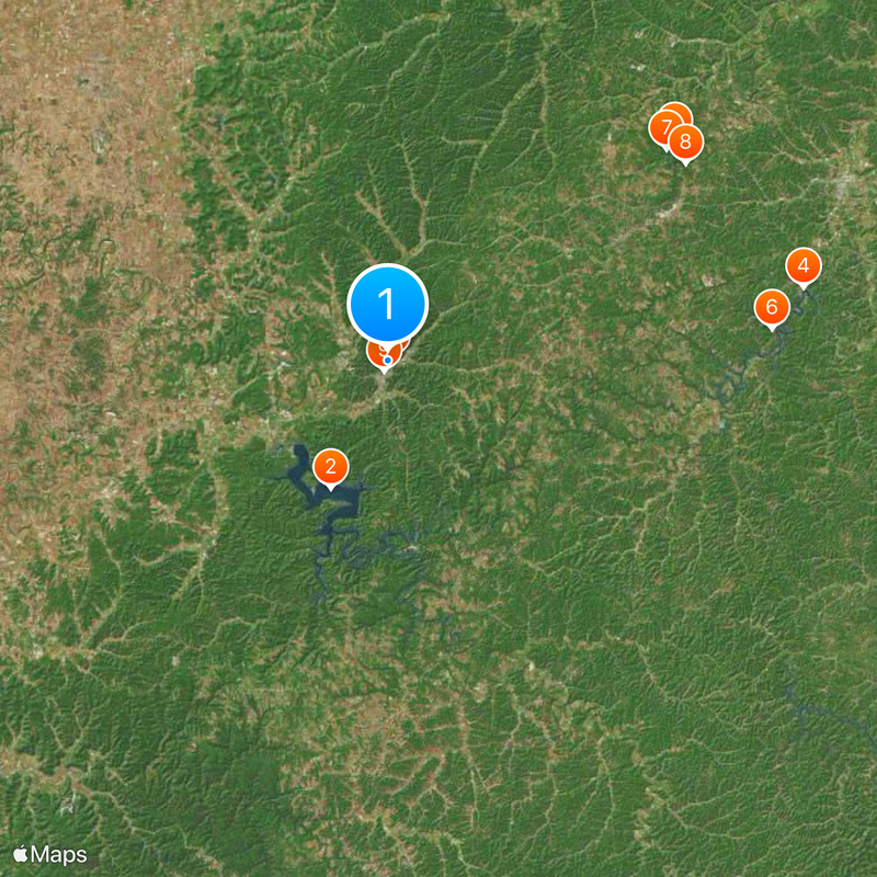 Morehead State University Map