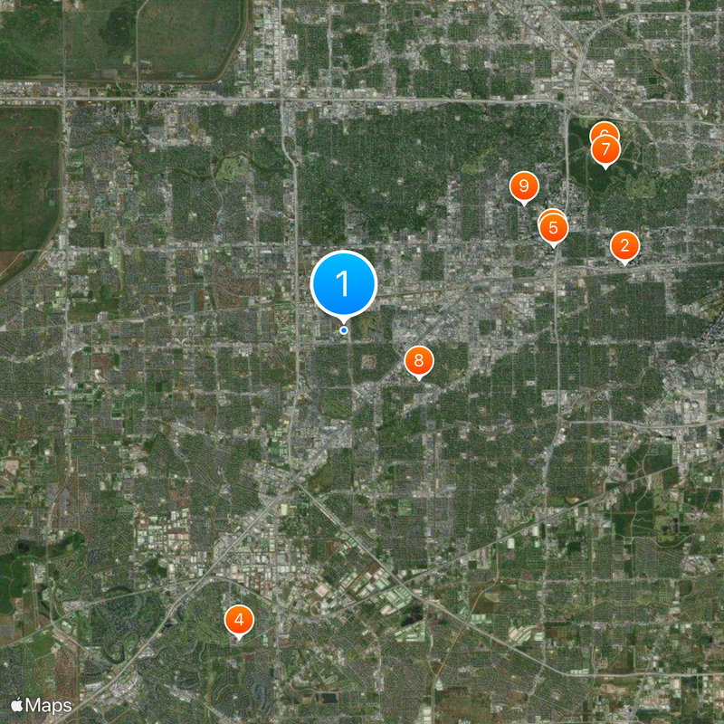 Strake Jesuit College Preparatory Map